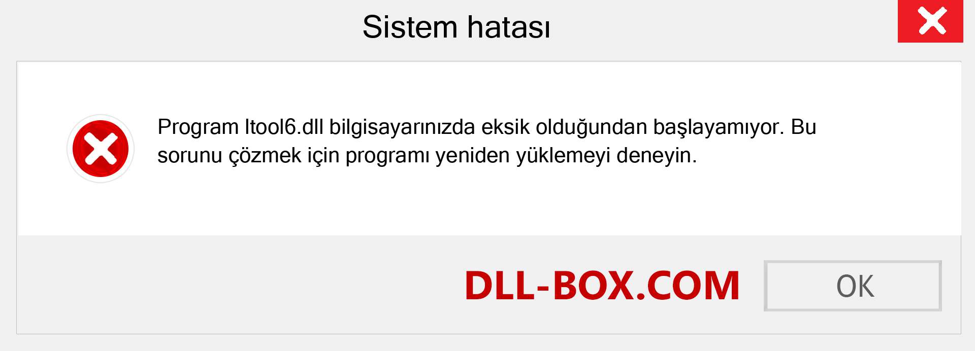 ltool6.dll dosyası eksik mi? Windows 7, 8, 10 için İndirin - Windows'ta ltool6 dll Eksik Hatasını Düzeltin, fotoğraflar, resimler